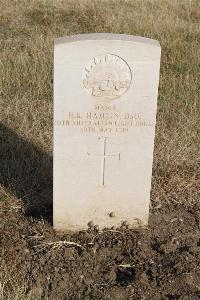 Ismailia War Memorial Cemetery - Hamlin, Herbert Bowen